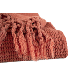 Плед Lotus Home - Rius kiremit кирпичный 130*170, , 4