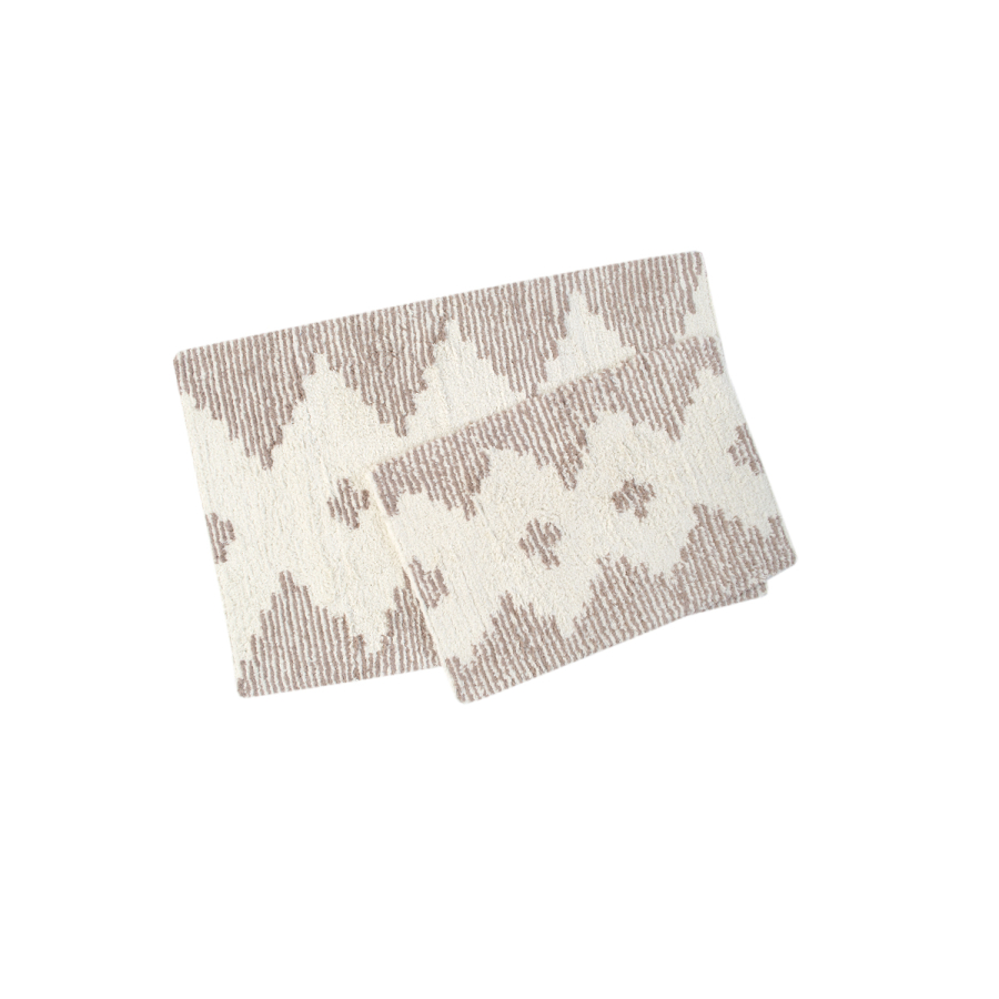 Набор ковриков Irya - Mistic kahve кофе 60*90+40*60