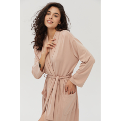 Халат Lotus Home - Affi pudra L/XL, , 5