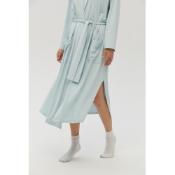 Халат Lotus Home - Affi blue S/M, , 5