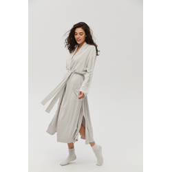 Халат Lotus Home - Affi grey L/XL, , 4