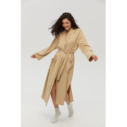 Халат Lotus Home - Affi bej L/XL, , 4