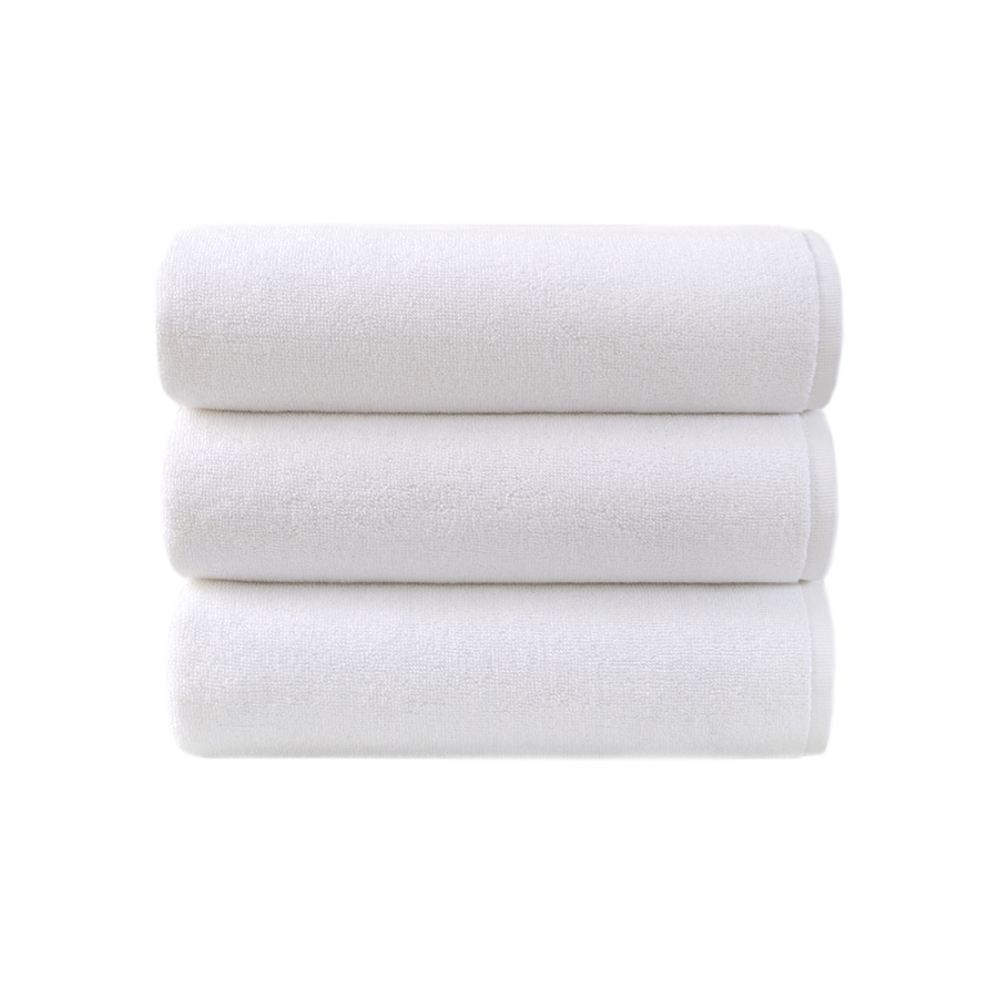 Полотенце махровое Lotus Home - Total soft white белый 70*140 (20/2) 500 г/м²