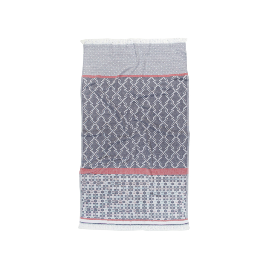 Полотенце Barine Pestemal - Marinero 90*160 Navy-blue синее