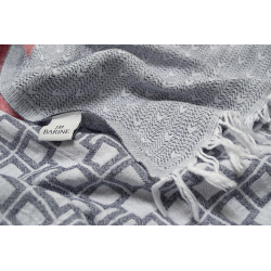 Полотенце Barine Pestemal - Marinero 90*160 Navy-blue синее, , 4