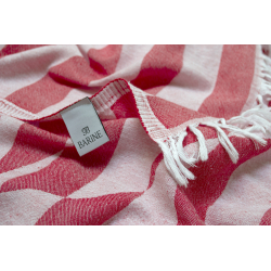 Полотенце Barine Pestemal - Undercover Anchor 95*175 Red красный, , 4