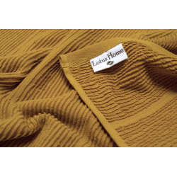Полотенце Lotus Home - Sophie mustard горчичный 50*90, , 4