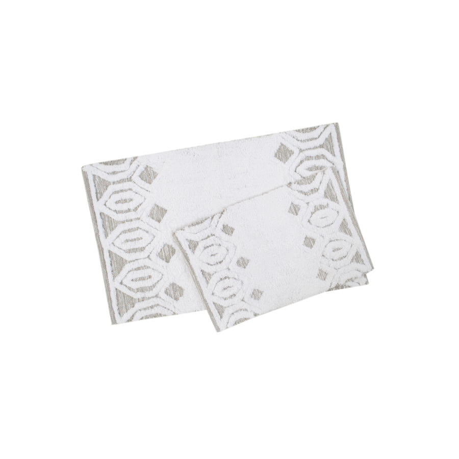 Набор ковриков Irya - Sherry bej бежевый 60*90+40*60