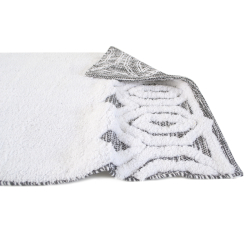 Набор ковриков Irya - Sherry gri серый 60*90+40*60, , 4