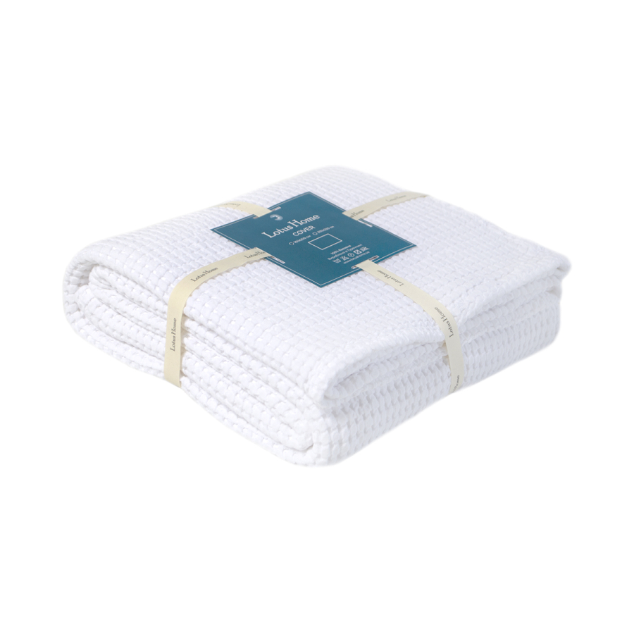 Покрывало Lotus Home - Bellia off white молочно-белый 160*200