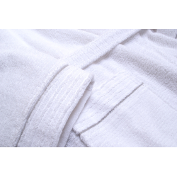 Халат махровый Lotus Home - Nella white L/XL, , 7