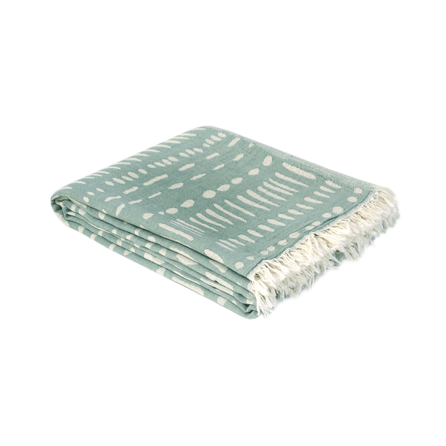 Покрывало Lotus Home - Malia yesil зеленый 190*225