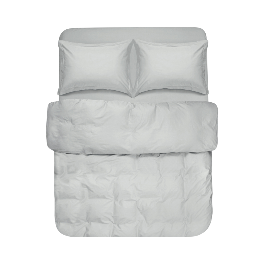 Постельное белье Lotus Home - Rebeca серый евро