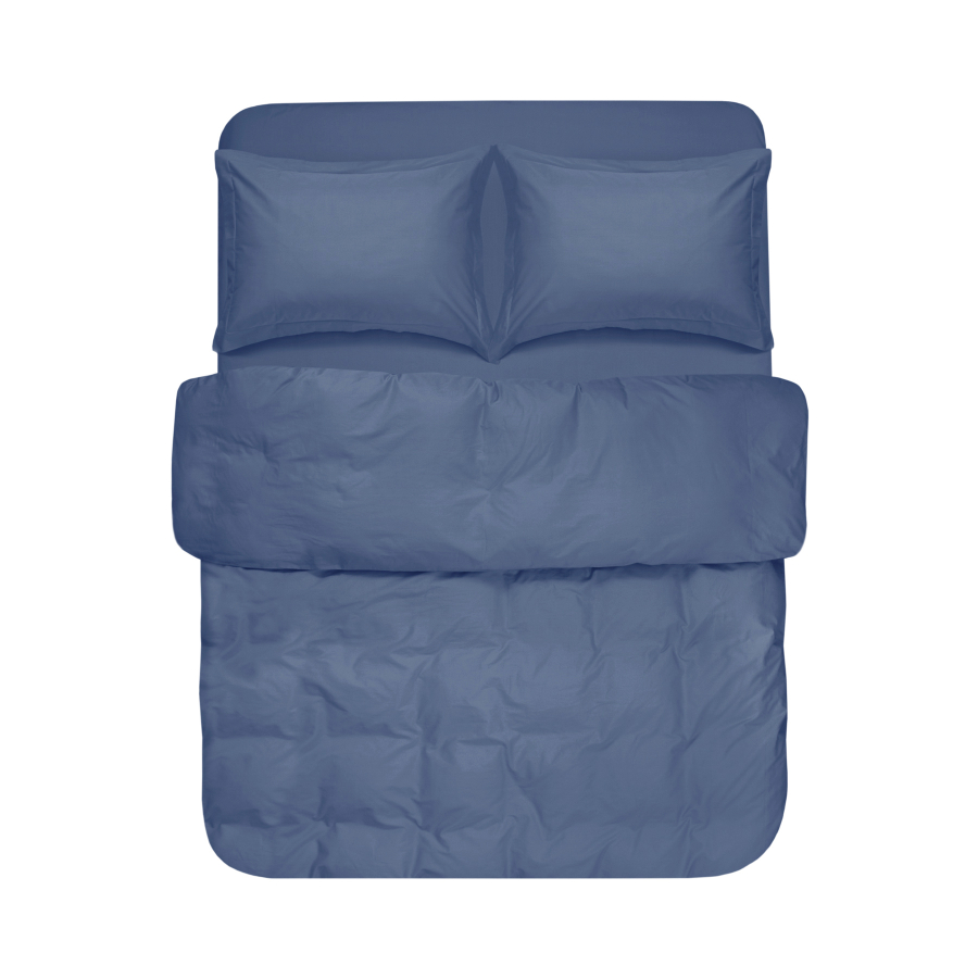 Постельное белье Lotus Home - Rebeca индиго евро