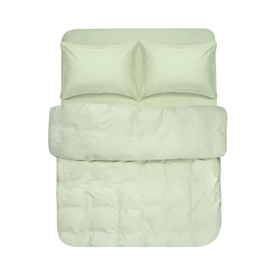 Постельное белье Lotus Home - Rebeca фисташковый семейный
