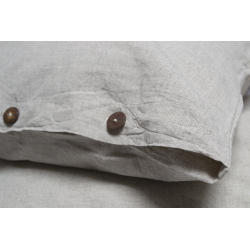 Простынь с наволочками Lotus Home Washed Cotton - Light antracite 270*270, , 4