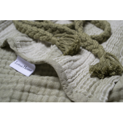 Халат Lotus Home - Lilya muslin olive S/M, , 5