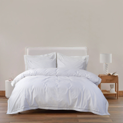 Постельное белье сатин premium Lotus Home - Queena белый евро, , 3