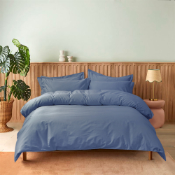 Постельное белье Lotus Home - Rebeca индиго семейный, , 3