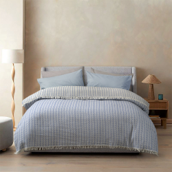 Покрывало Lotus Home - Tossa blue голубой 190*225, , 3