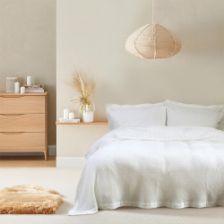 Покрывало Lotus Home - Rius off white молочный 180*240, , 3