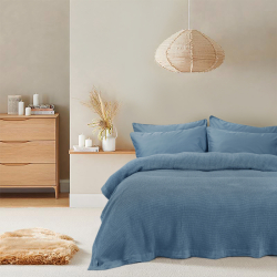 Покрывало Lotus Home - Rius petrol петроль 240*260, , 3