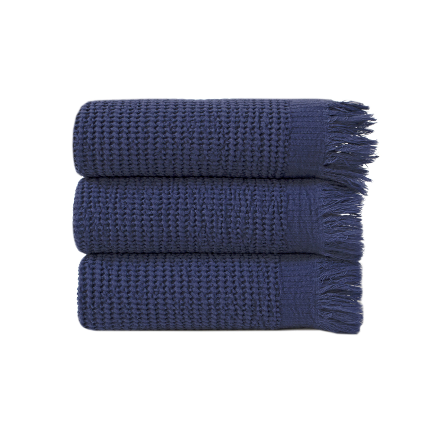 Полотенце Lotus Home - Rius navy синий 50*100