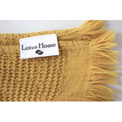 Полотенце Lotus Home - Rius mustard горчичный 50*100, , 4