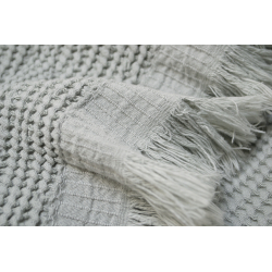 Полотенце Lotus Home - Rius light gri светло-серый 90*170, , 5