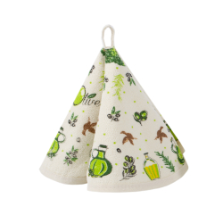 Кухонный набор Lotus Daily - Olive рукавица+прихватка+полотенце, , 6