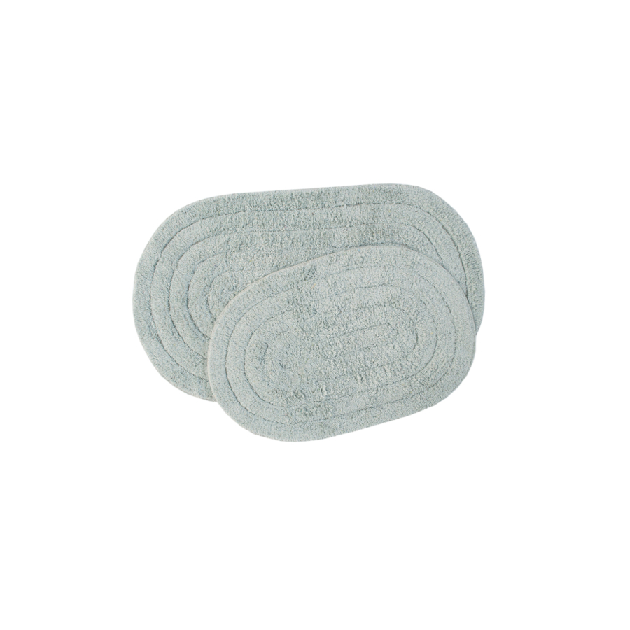 Набор ковриков Shalla - Edna mavi голубой 40*60+50*80