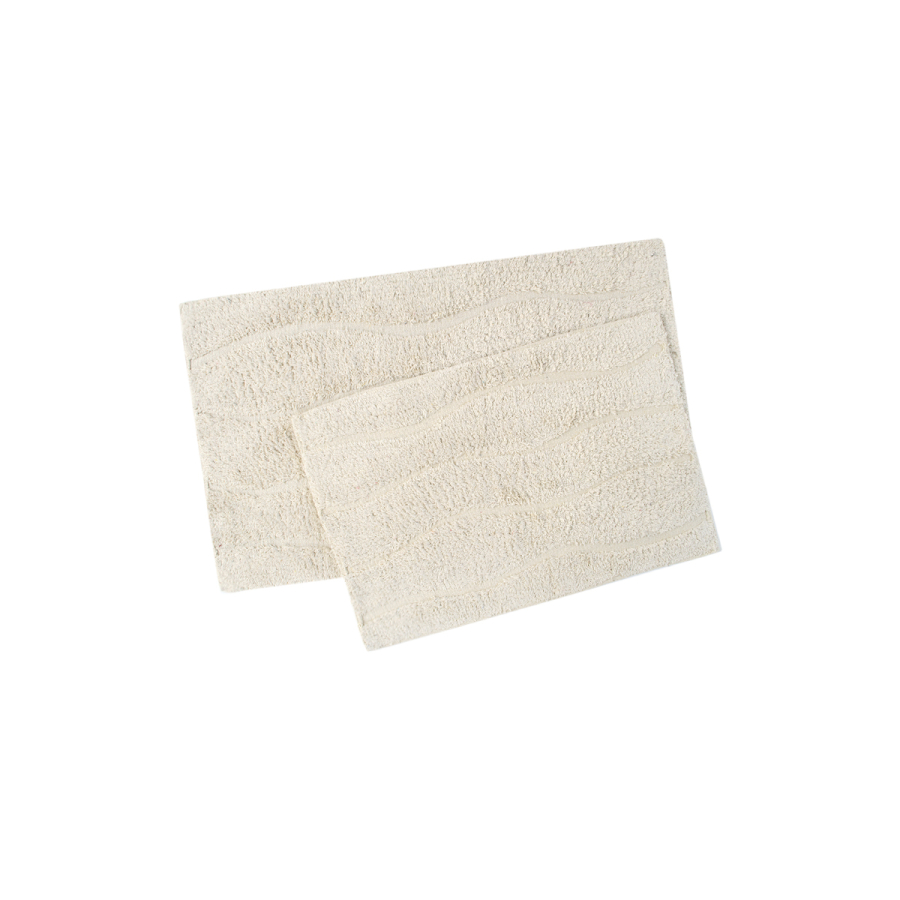 Набор ковриков Shalla - Melba ekru молочный 40*60+50*80