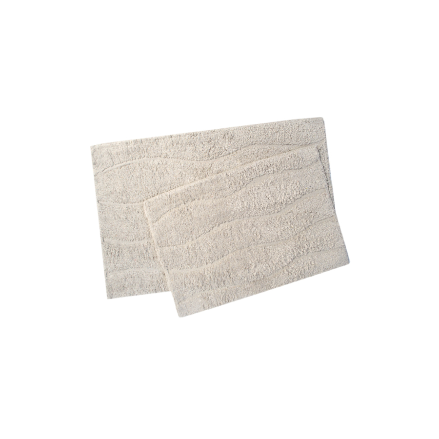 Набор ковриков Shalla - Melba gri серый 40*60+50*80