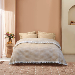 Покрывало Lotus Home - Mataro горчичный 230*240, , 2