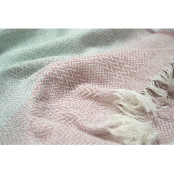 Покрывало Lotus Home - Lagos розовый/мятный 230*240, , 5