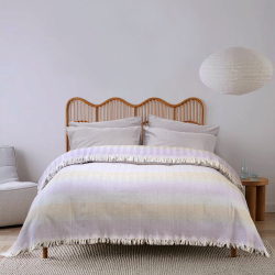 Покрывало Lotus Home - Lagos сиреневый/серый 230*240, , 3