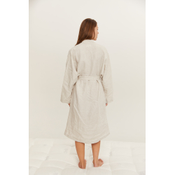Халат Lotus Home - Mauna linen S/M, , 5