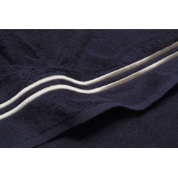 Полотенце MieCasa - Milano lacivert-bej синий-бежевый 50*90, , 4