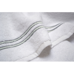 Полотенце MieCasa - Milano beyaz-antrasit белый-антрацит 50*90, , 4