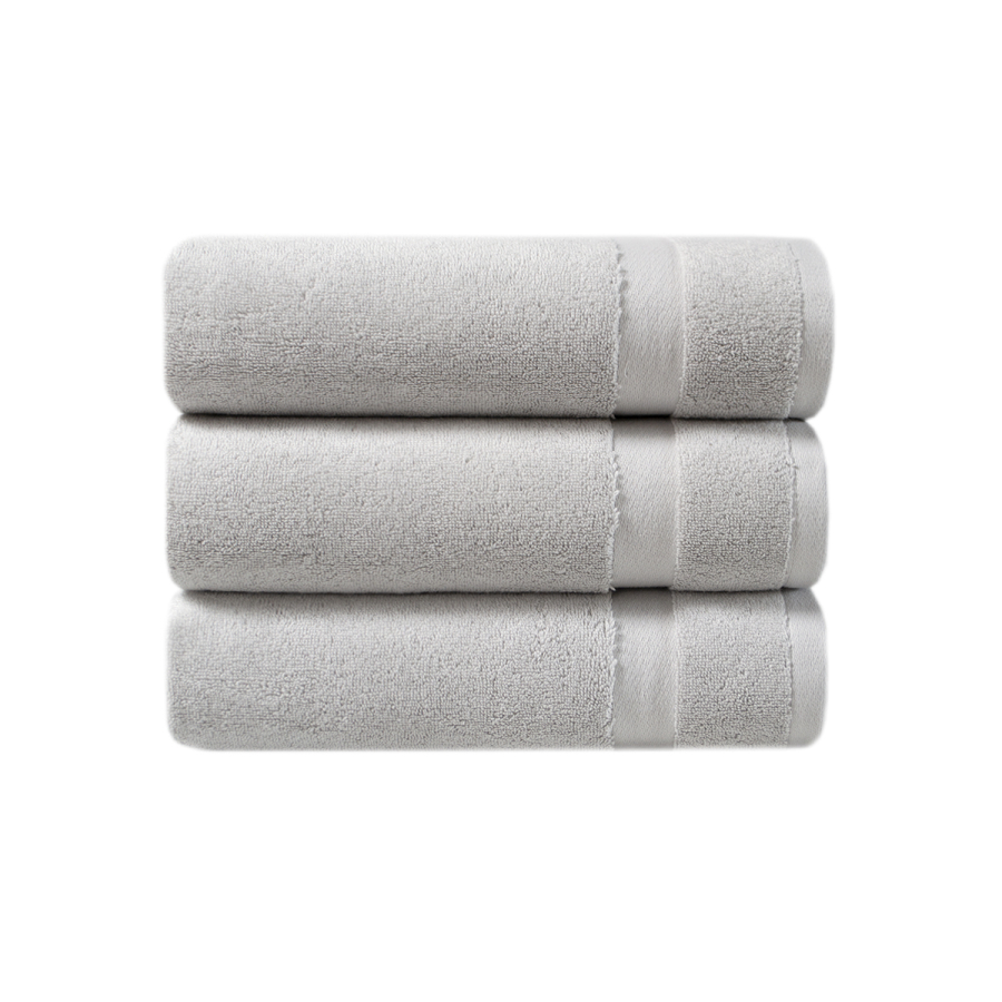 Полотенце махровое Penelope - Noa gri серый 50*90