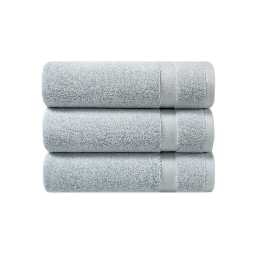 Полотенце махровое Penelope - Noa mavi голубой 100*150