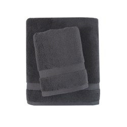 Полотенце махровое Penelope - Noa antrasit антрацит 100*150, , 3