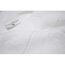Полотенце махровое Lotus Home - Grand soft twist white белый 50*90, , 4