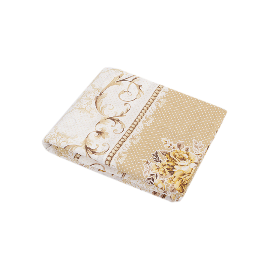 Пододеяльник Iris Home ранфорс - Tracery бежевый 175*215