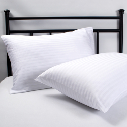 Наволочки Iris Home Отель - Сатин Страйп 1*1 белый 50*90 (2шт), , 4