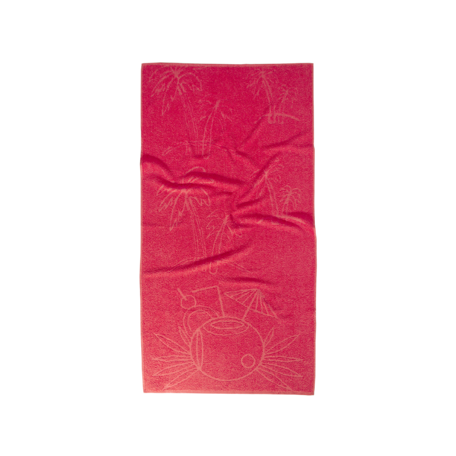 Полотенце Sarah Anderson - Plaj Palmiye mercan 70*140