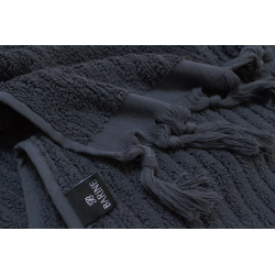 Полотенце Barine - Rib indigo синий 45*90, , 4