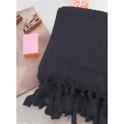 Полотенце Barine - Rib indigo синий 45*90, , 5