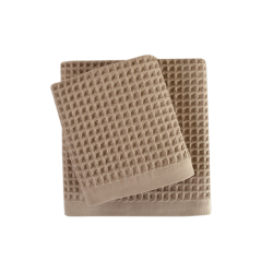 Полотенце Lotus Home - Waffle cocoa какао 70*140, , 3