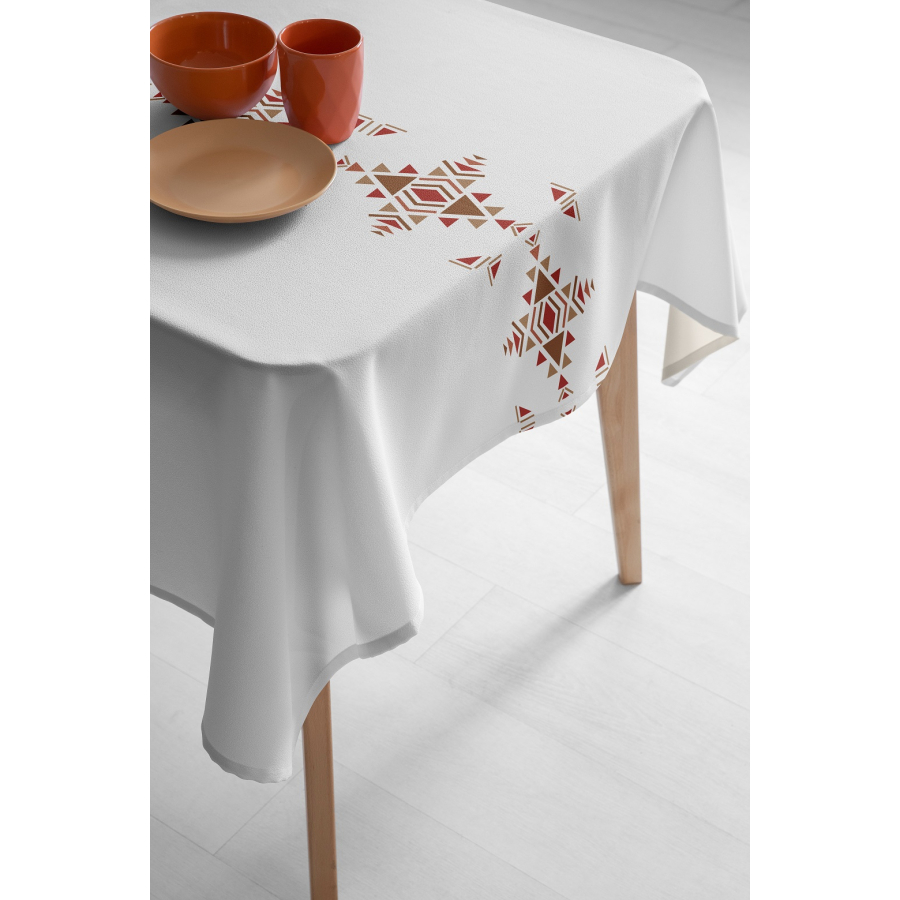 Скатерть Lotus Home - Треугольный орнамент 140*140